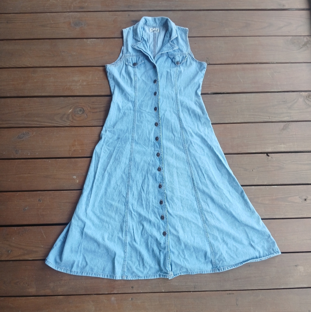 Vintage Denim Dress